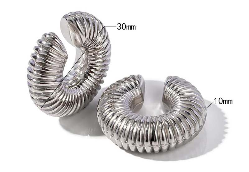 Stainless Steal gold and silver Ear Cuff