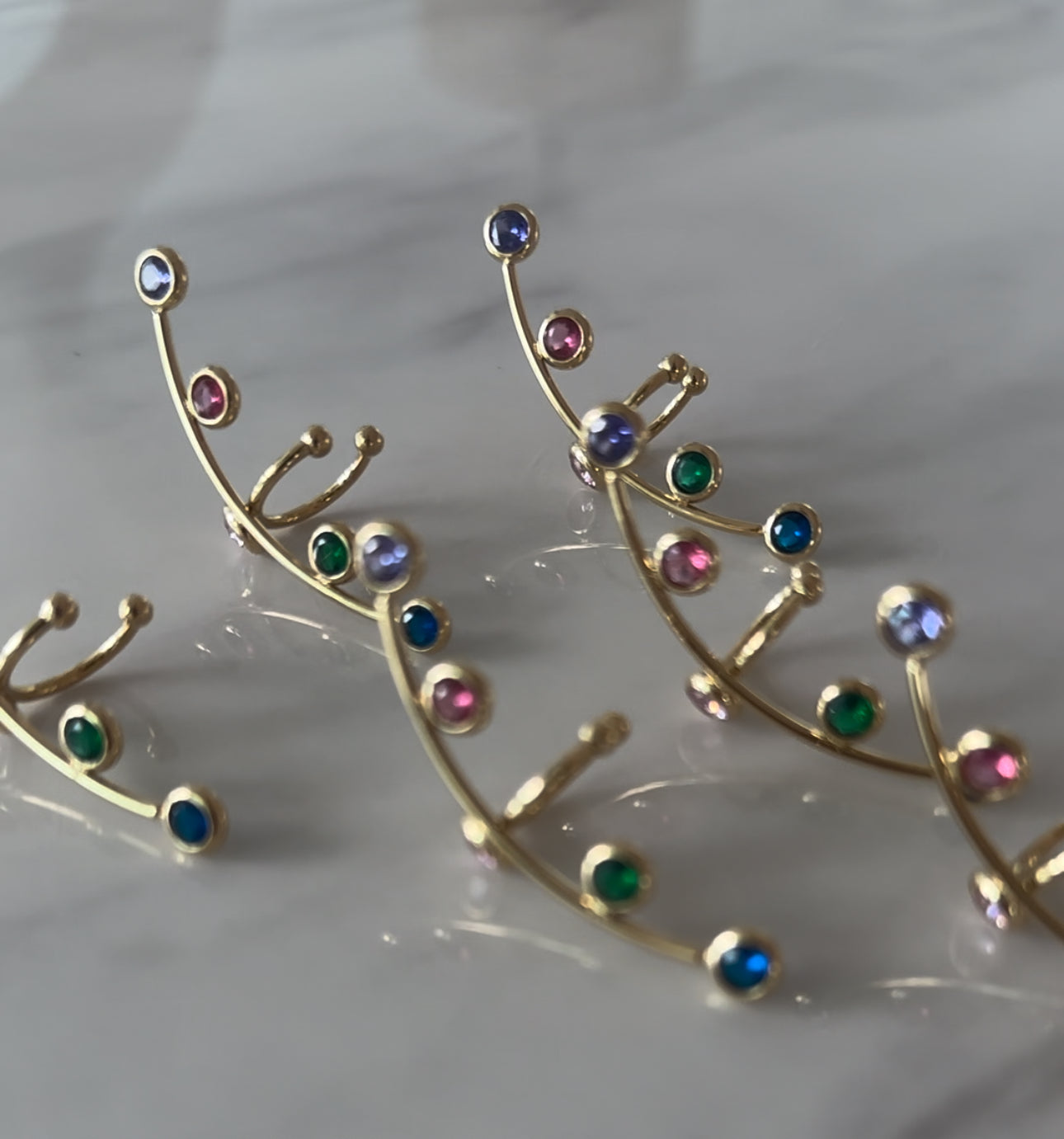 Rainbow Ear Cuff
