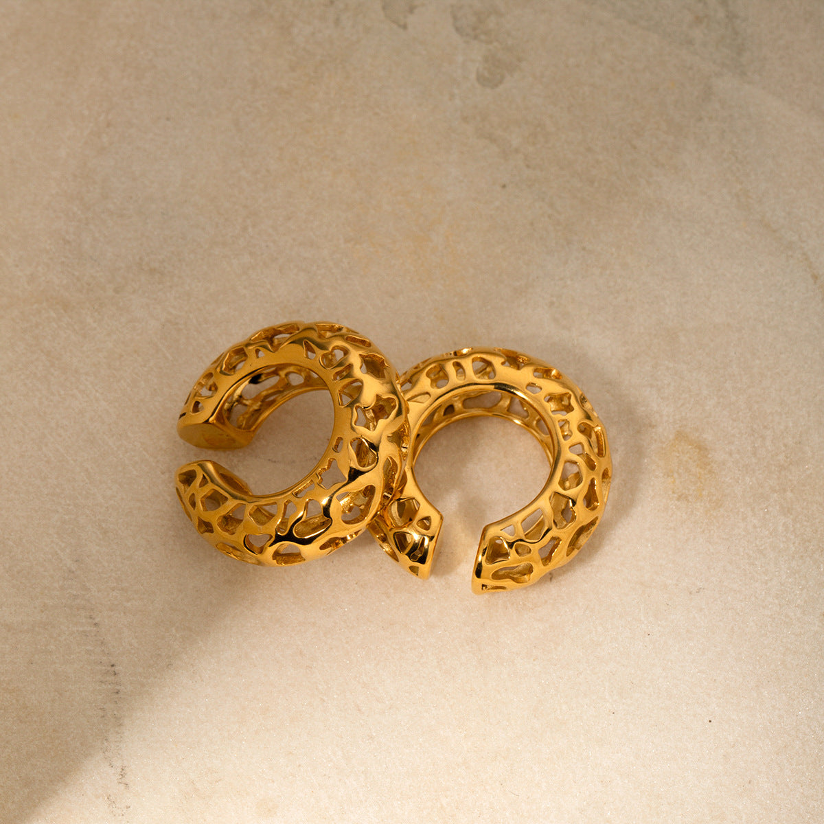 Fancy Stainless Steel ear cuff