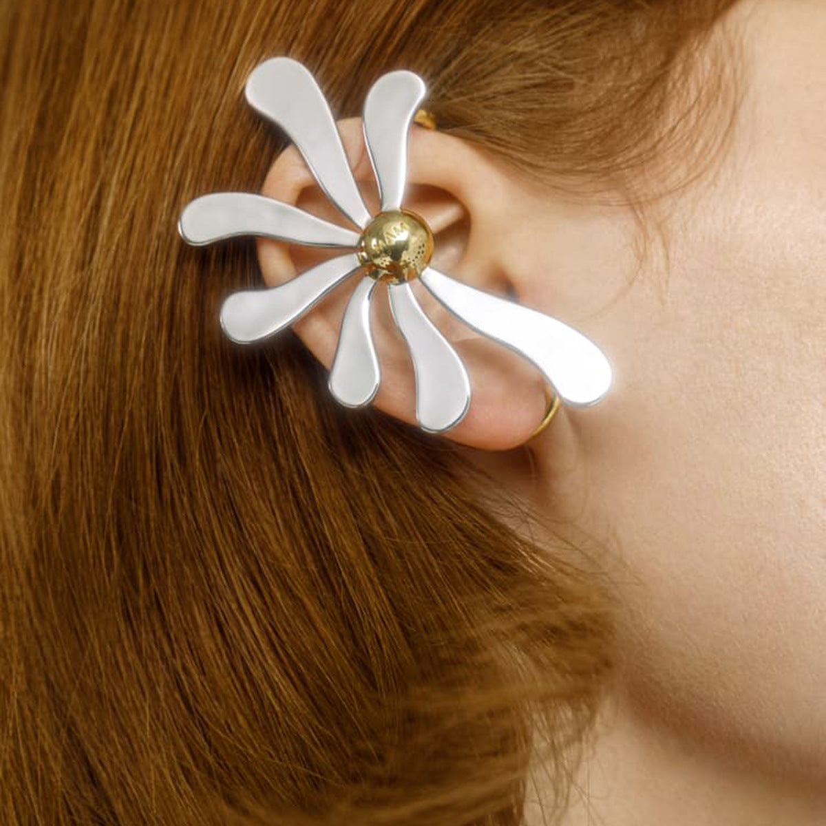 Flower Two tone cuff