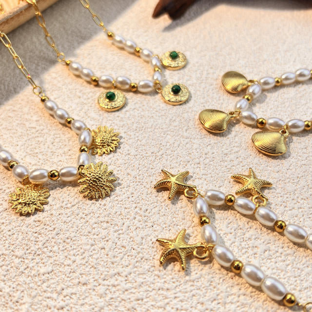 Summer Pearl Necklace