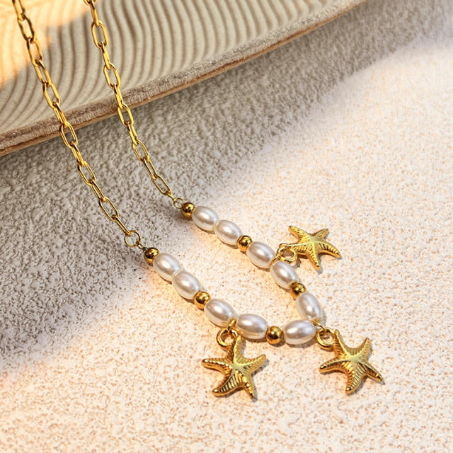Summer Pearl Necklace