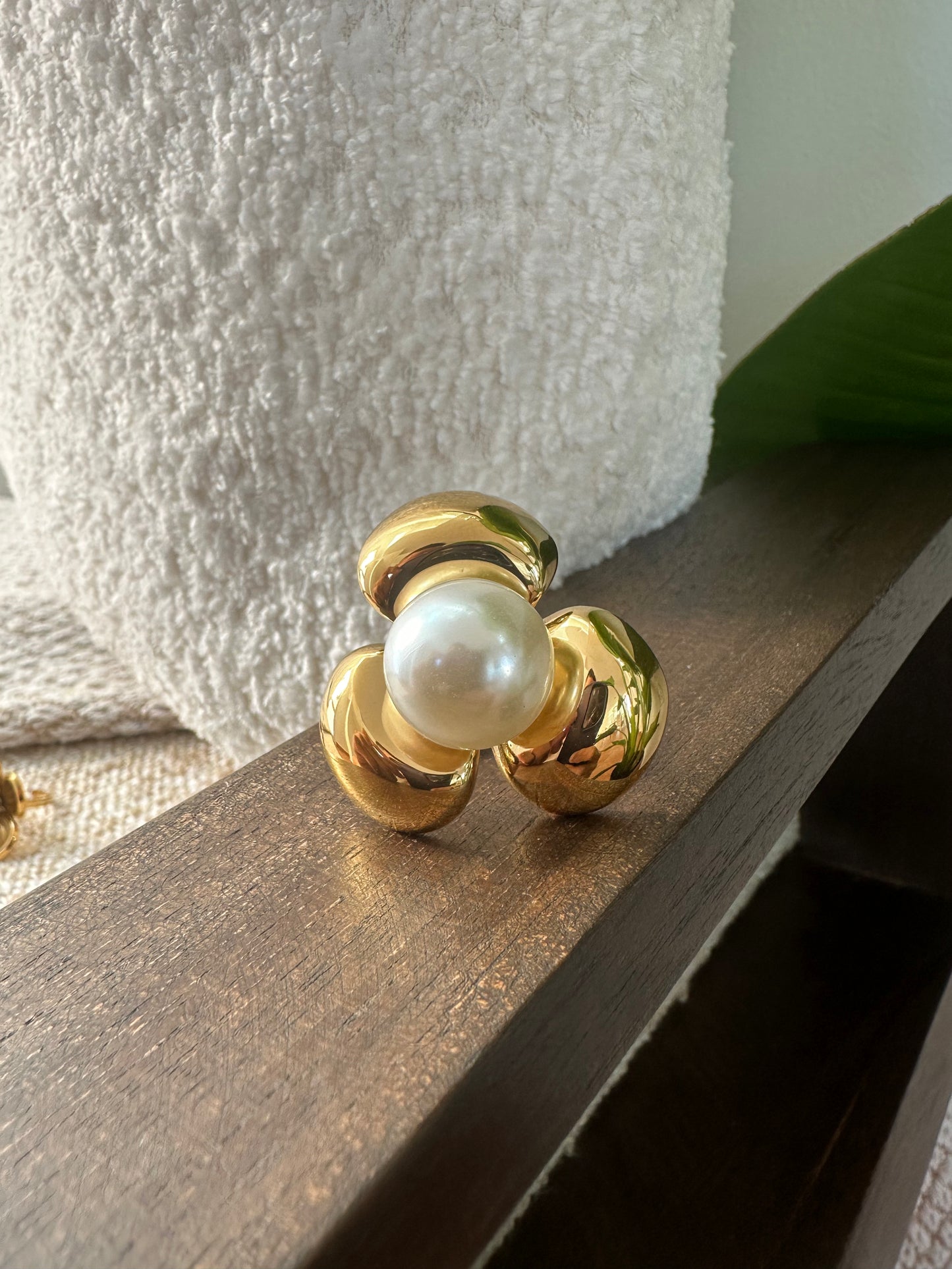 Chunky Flower Ring