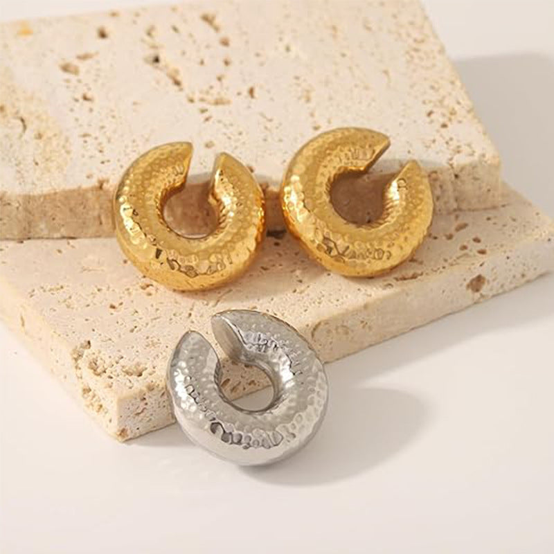 Stainless Steal Gold Ear Cuff