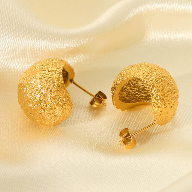 Frosted earrings