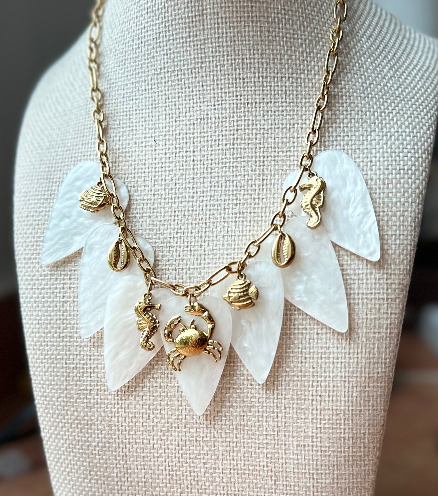 Snail Heart Necklace