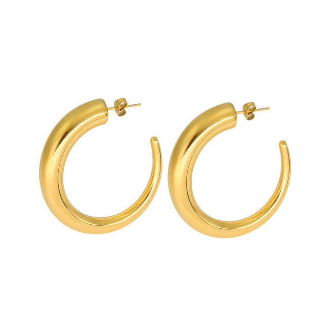 Chunky Hoop earrings