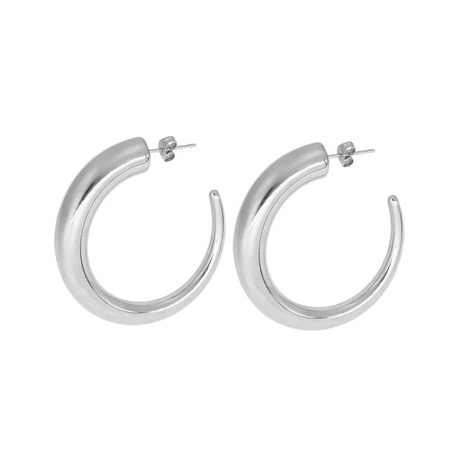 Chunky Hoop earrings
