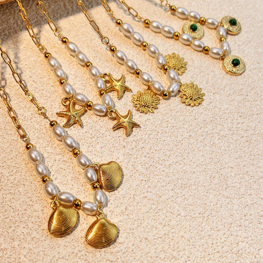 Summer Pearl Necklace