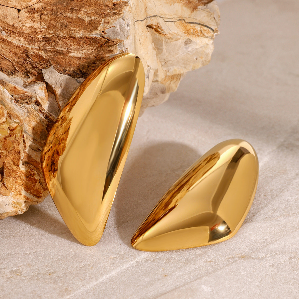 Chunky Gold Earrings