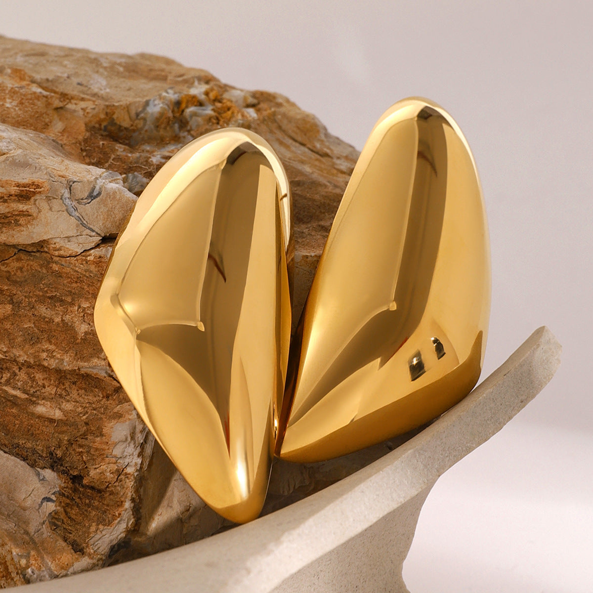 Chunky Gold Earrings