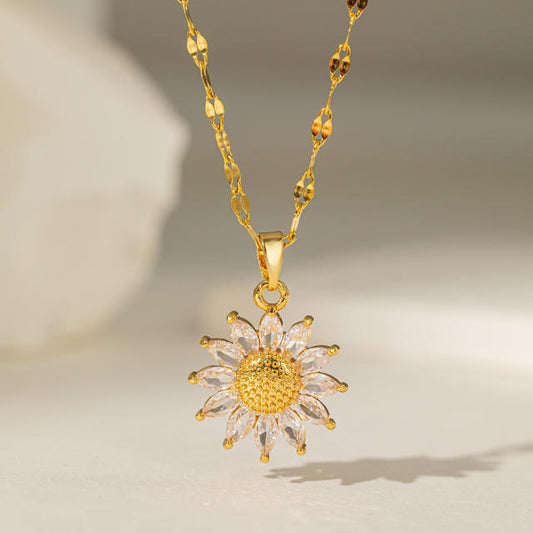 Sun Flower Pendant