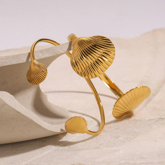 Shell Sumer Bangle