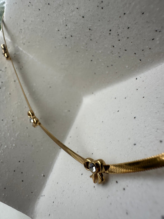 Bow Dainty Necklace